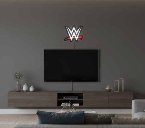 WWE Logo - True 14-inch Scale
